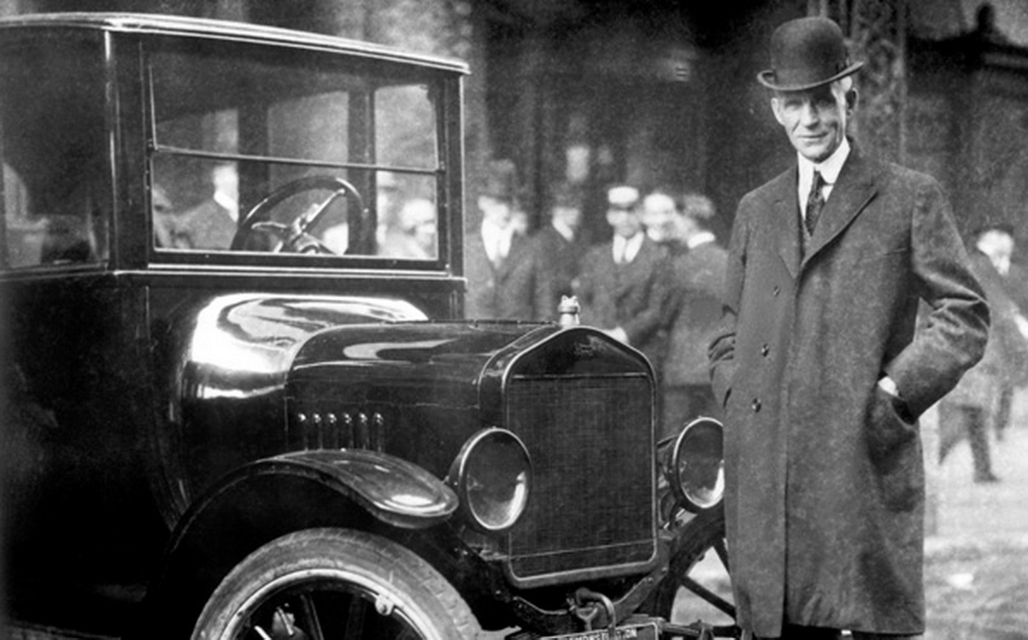 Henry Ford with a Model T