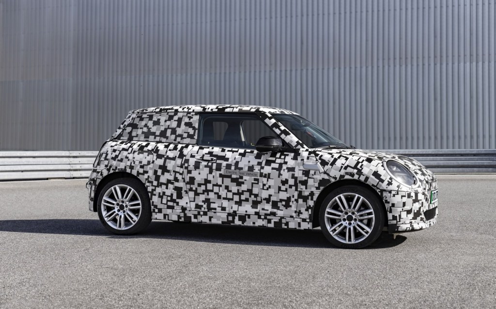 Prototype of the new-generation 2023 Mini Electric