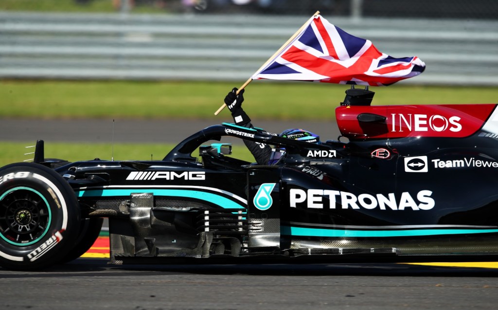 2021 British GP Lewis Hamilton wins