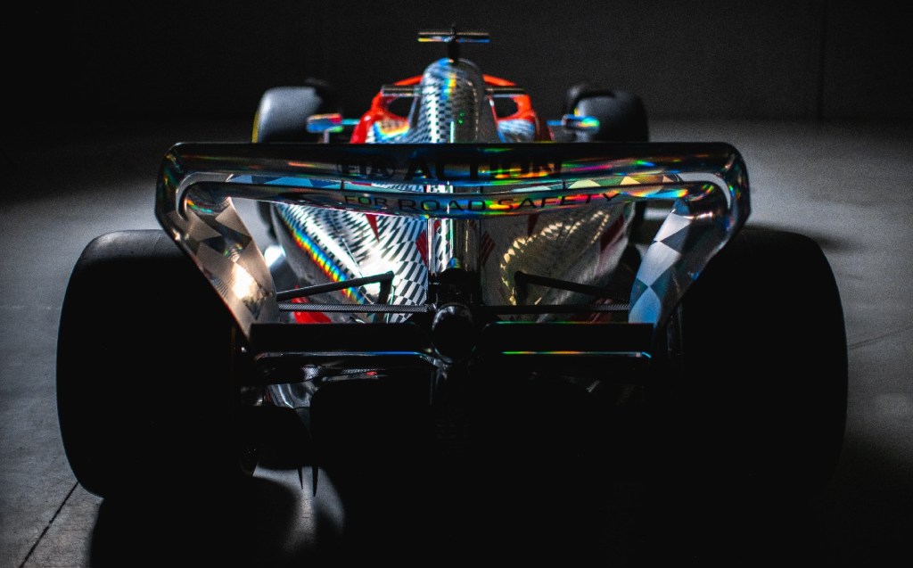 F1 car 2022 rear wing