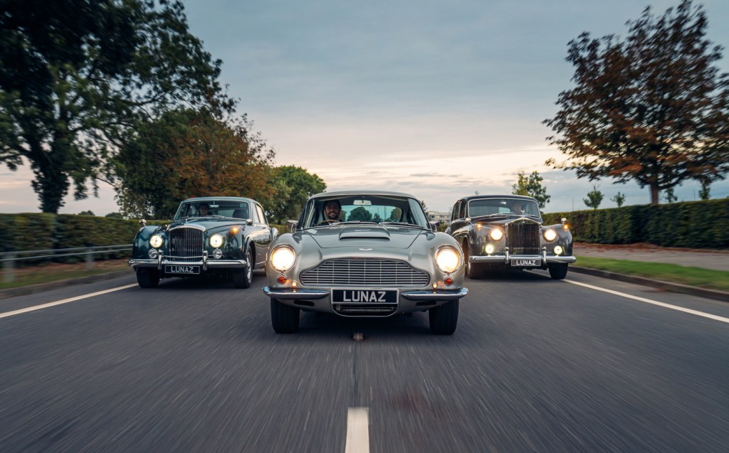 Classics converted to electric power by Lunaz