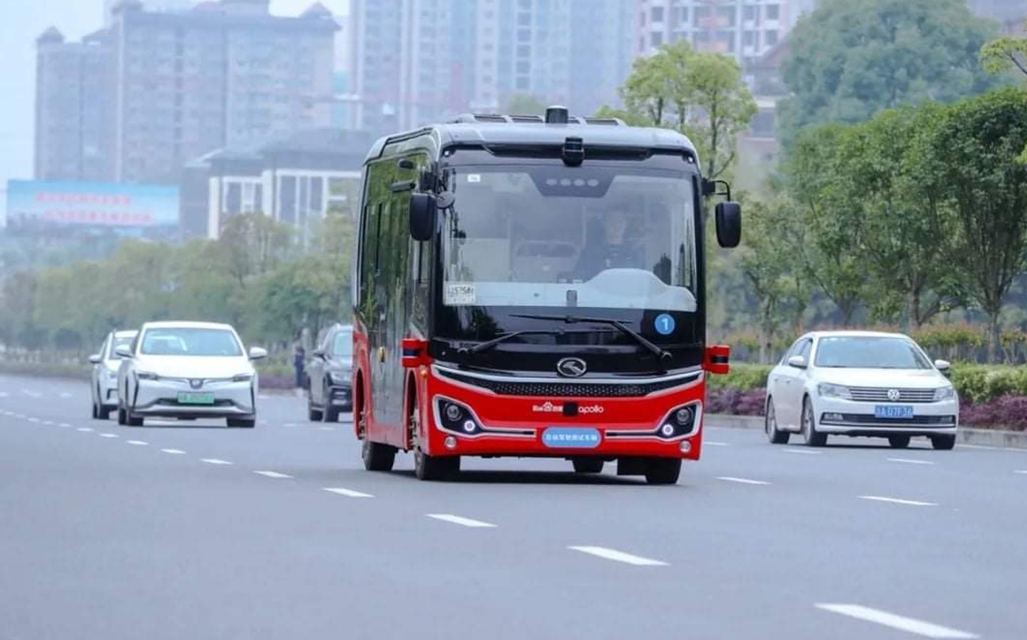 King Long Robobus in Chongqing