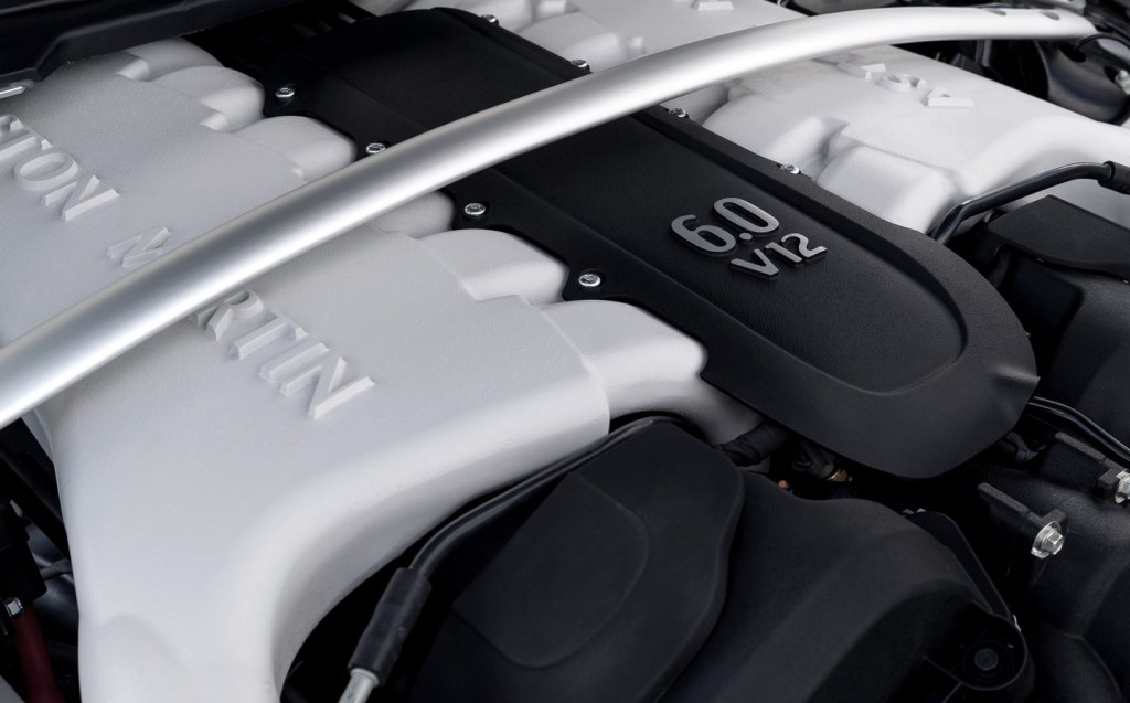Aston Martin V12 Vantage S engine