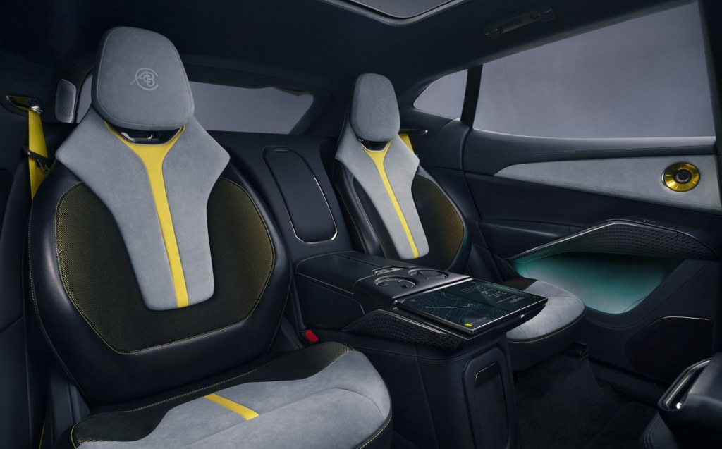 2023 Lotus Eletre rear seats