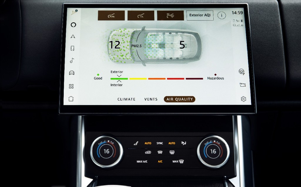 Interior, 2022 Range Rover review by Will Dron from Driving.co.uk at The Sunday Times