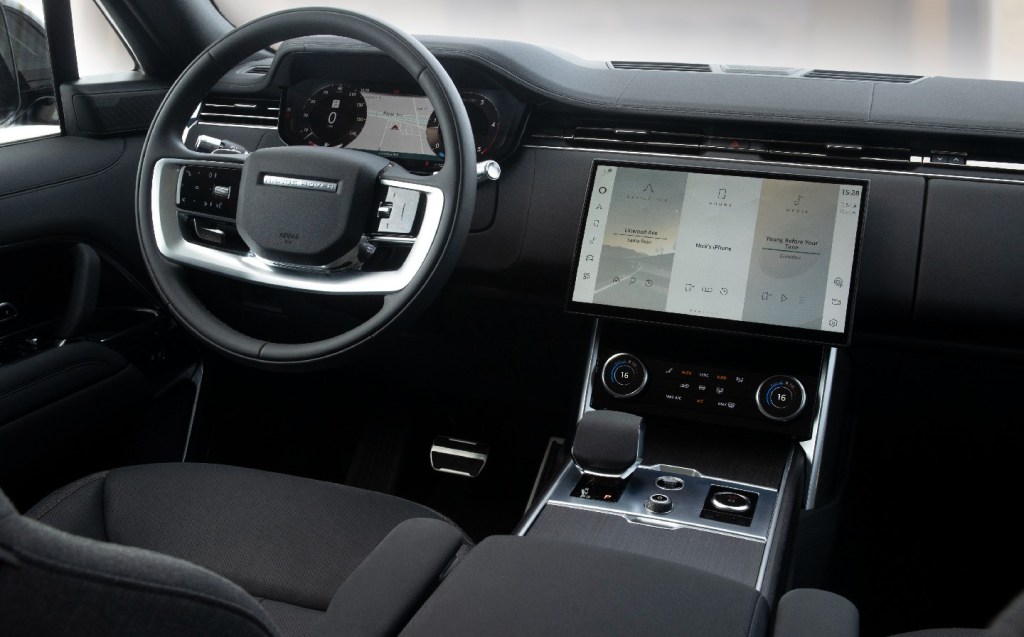 Interior, 2022 Range Rover review by Will Dron from Driving.co.uk at The Sunday Times