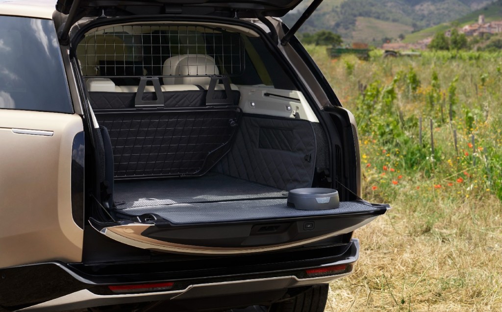 Boot tailgate: 2022 Range Rover review by Will Dron from Driving.co.uk at The Sunday Times