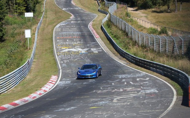Driving at the Nürburgring Nordschleife