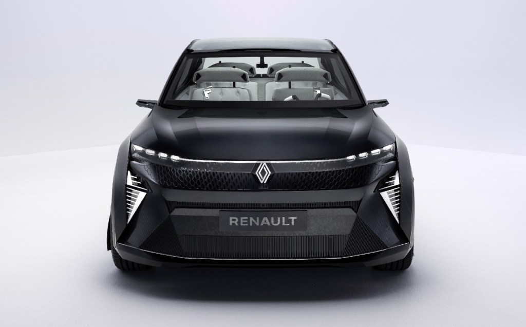 Renault Scenic Vision Concept car combines hydrogen fuel cells with battery-electric power