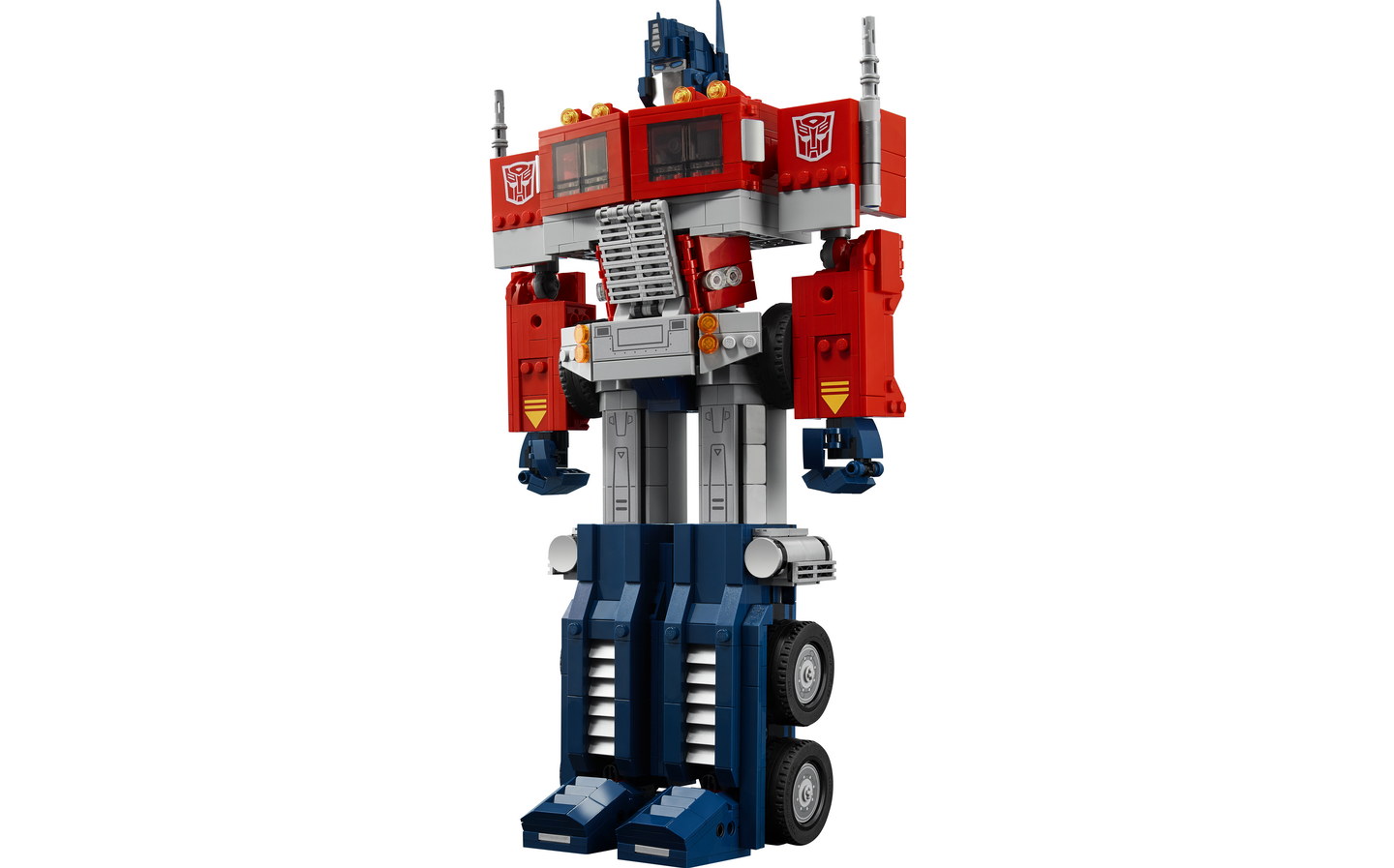 Lego Transformers Optimus Prime Model Actually Transforms From Robot To  Truck