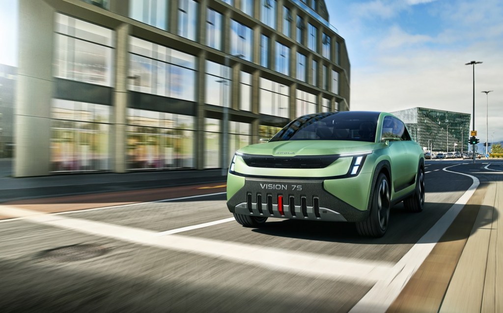 Skoda Vision 7S concept electric SUV