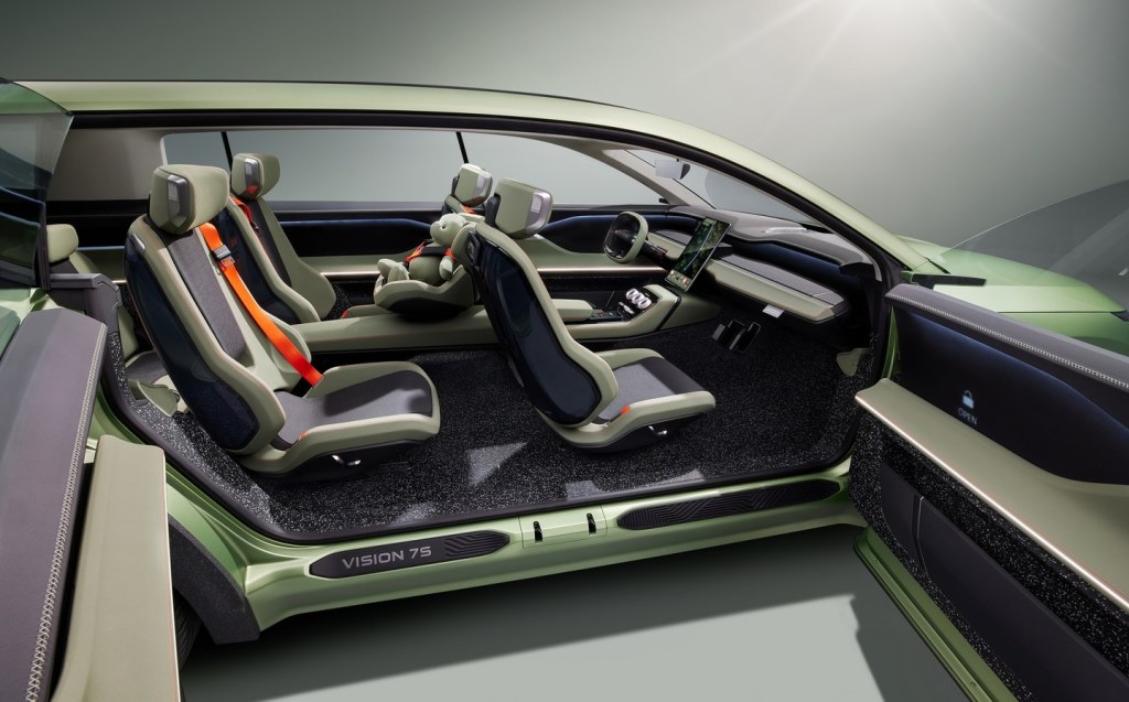 Skoda Vision 7S concept electric SUV