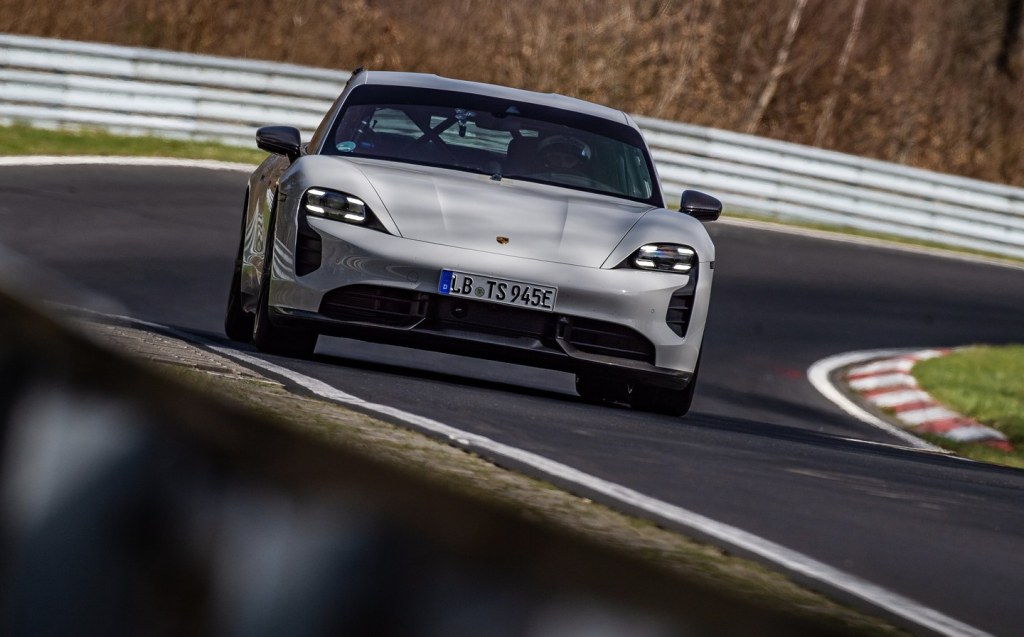 New Nürburgring record for the Porsche Taycan
