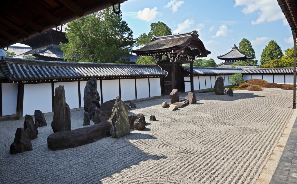 The Tofukuji temple in Japan