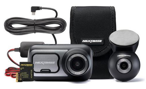 Nextbase 422 Dash Cam Exclusive Bundle with Rear Camera