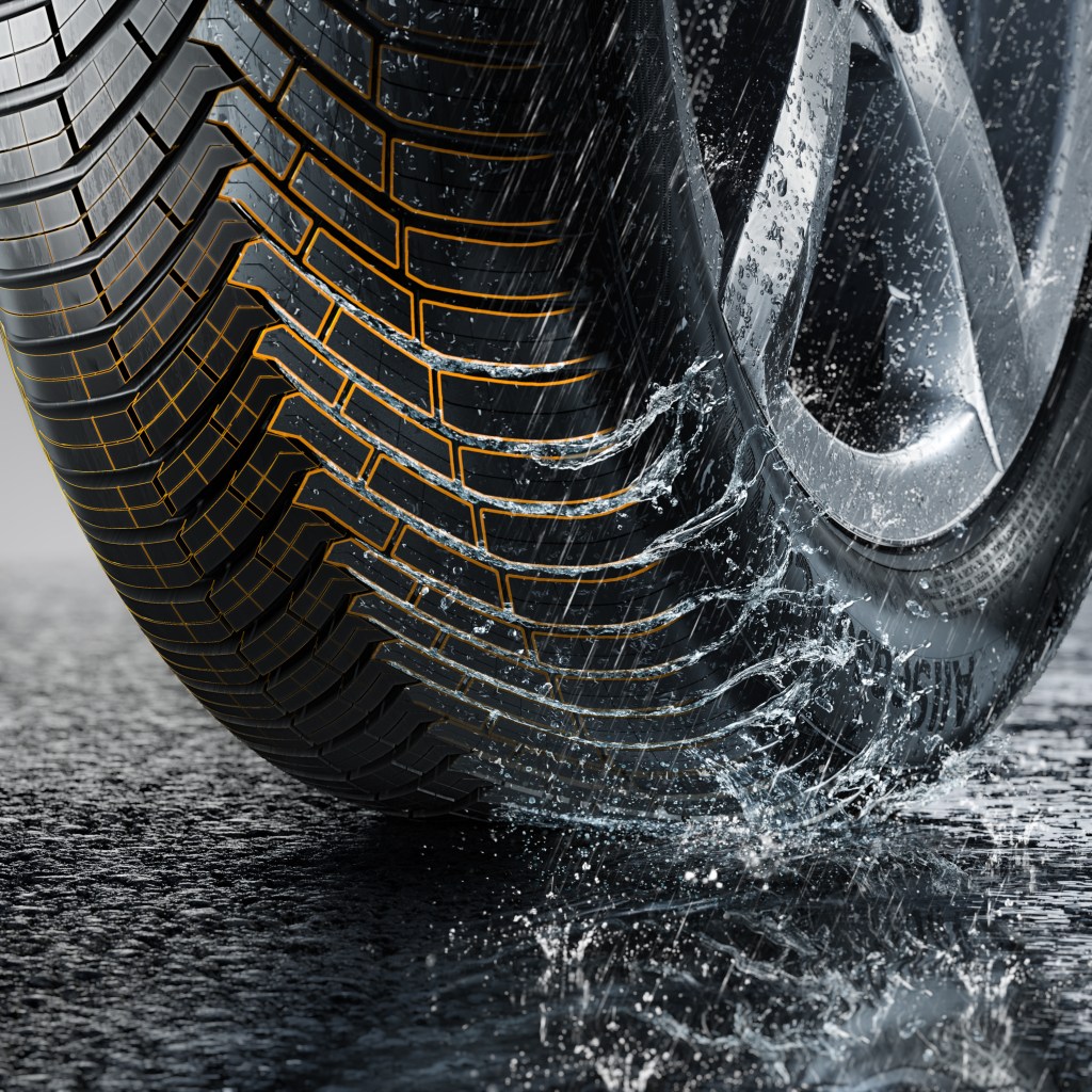 Continental AllSeasonContact all-season tyre tread pattern