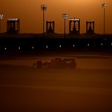 Ferrari F1 car at Sakhir during the 2022 Bahrain GP