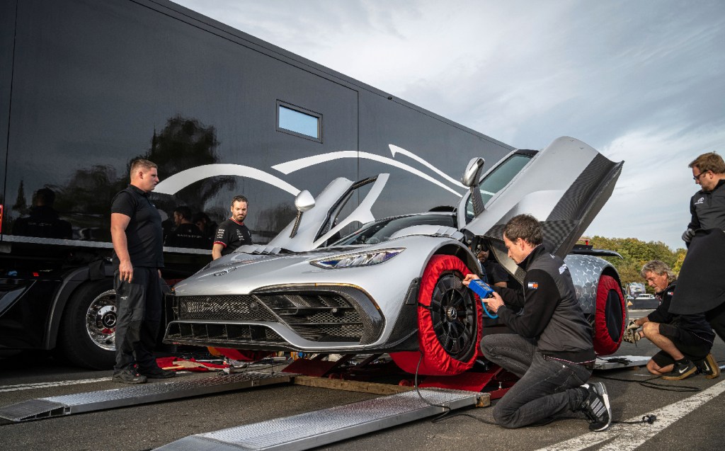 Mercedes-AMG One Nurburgring record