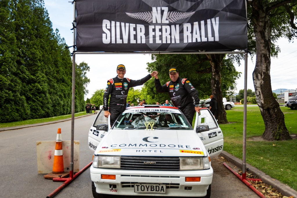 Tony Jardine 2022 Silver Fern Rally