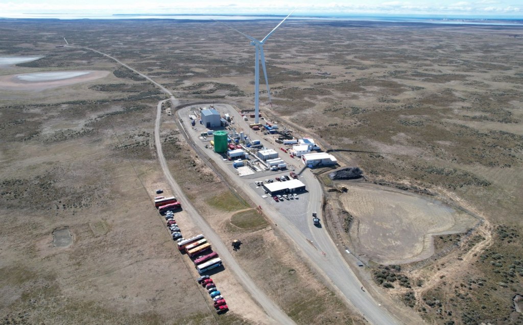 Haru Oni eFuels pilot plant, Punta Arenas, Chile, 2022