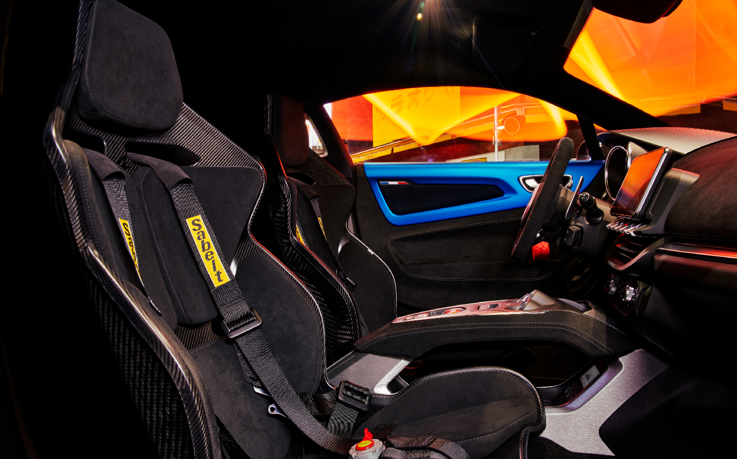 Alpine A110 R interior