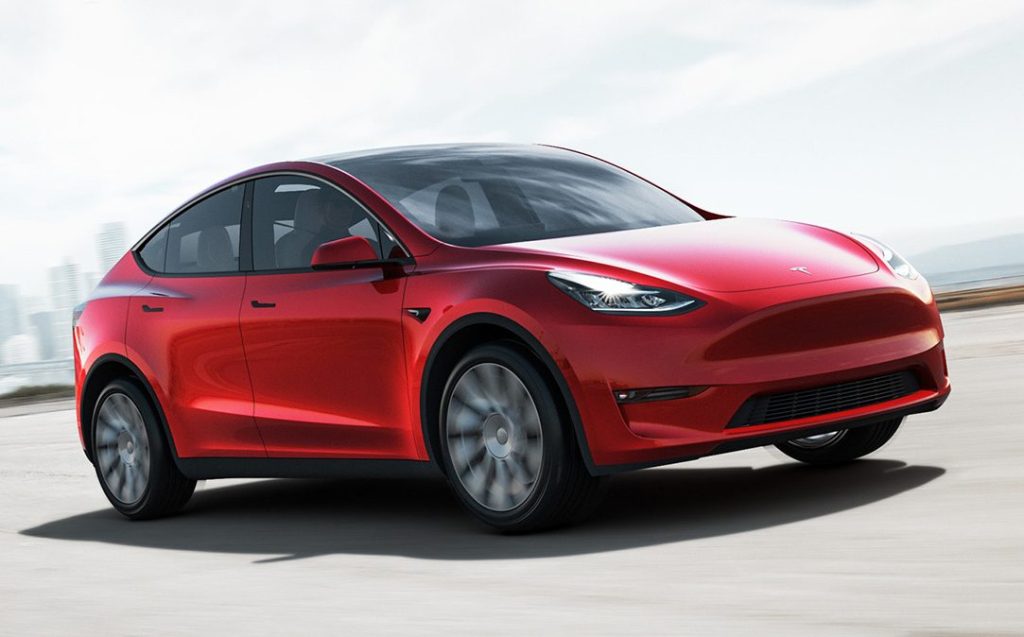 Tesla Model Y gëtt a Groussbritannien ze verkafen, Präis vun £ 54,990