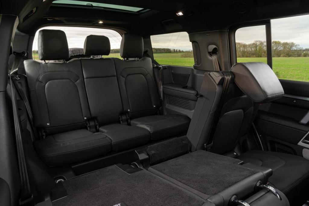 Land Rover Defender 130 interior