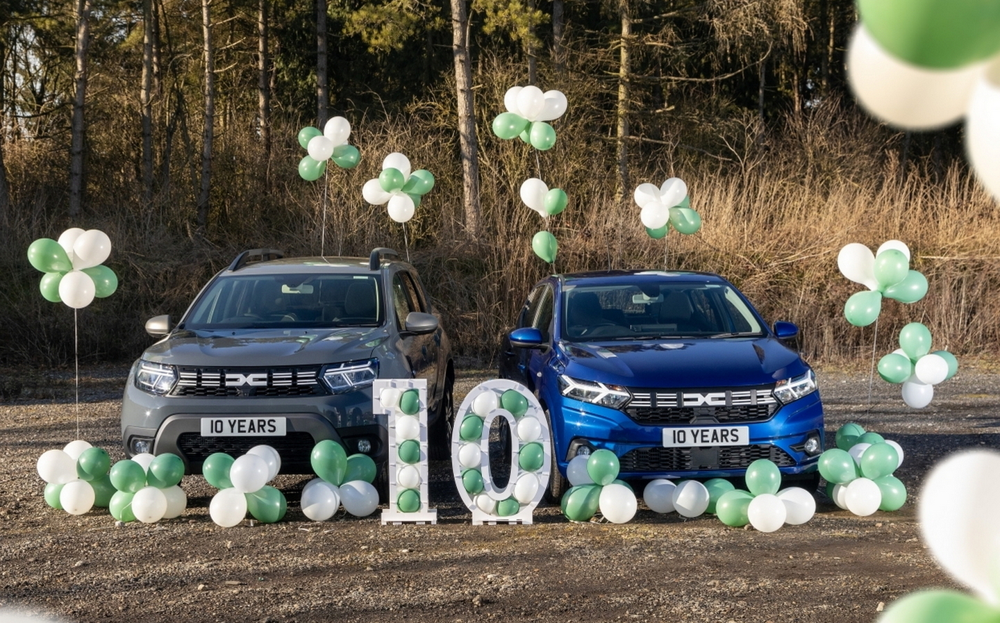 Dacia celebrates 10 years in the UK