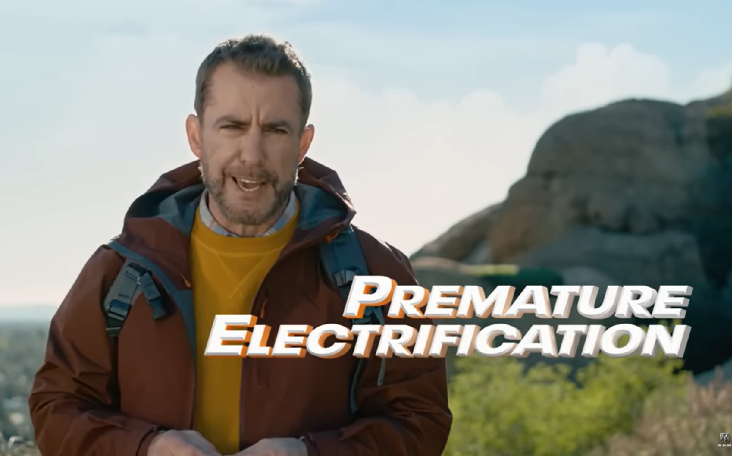 Ram Premature Electrification advert at Super Bowl LVII