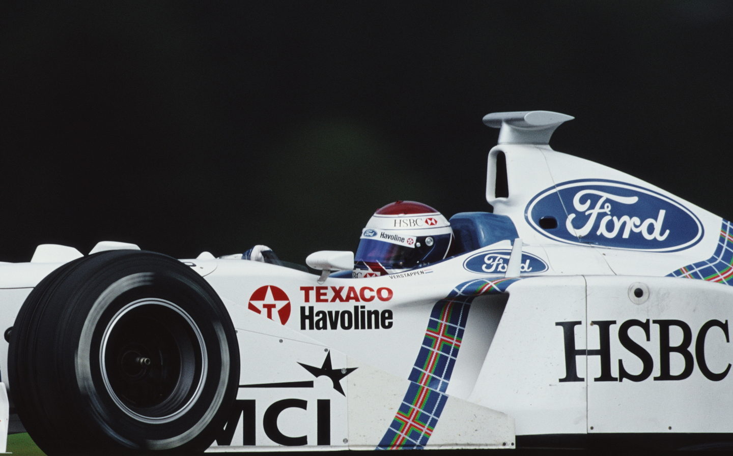 Ford in F1 - Rubens Barrichello at the wheel of a Stewart car