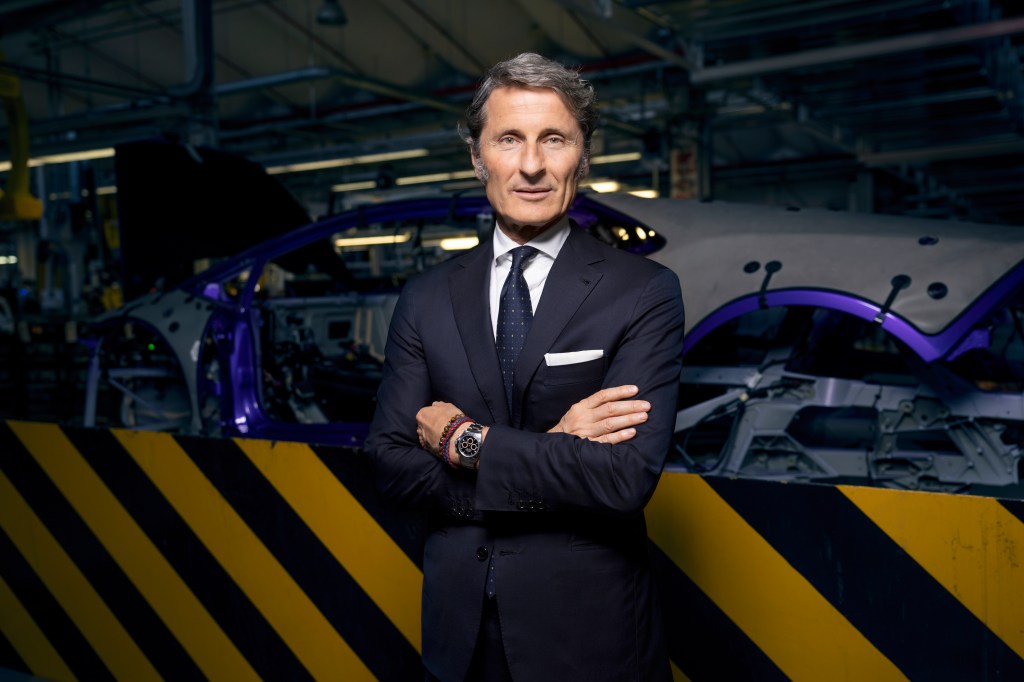 Stephan Winkelmann at Lamborghini's headquarters in Sant'Agata Bolognese, Italy.