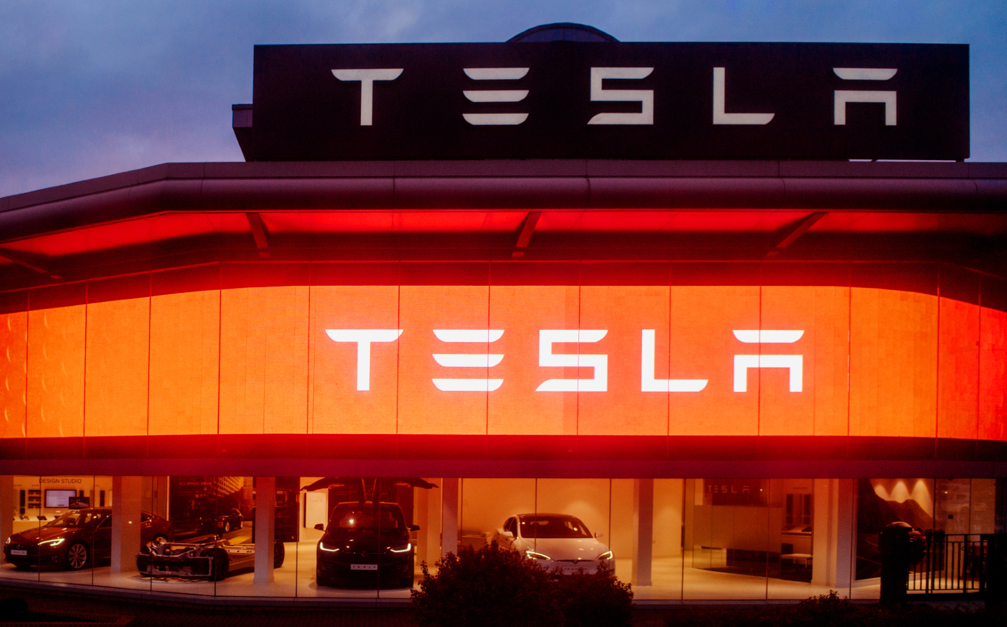 Tesla Chiswick showroom