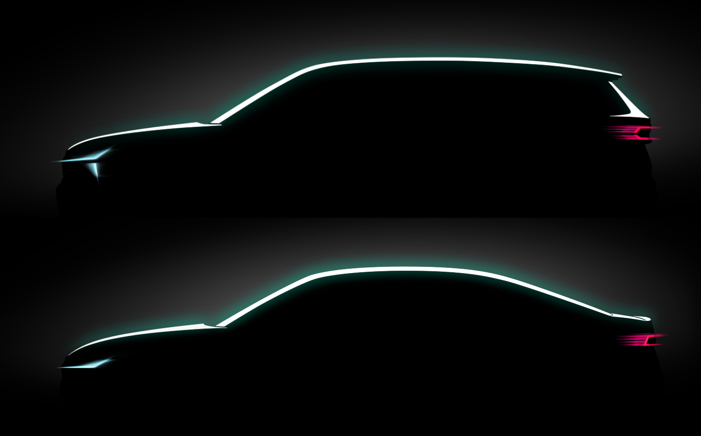 2024 Skoda Superb and Kodiaq teased in silhouette images