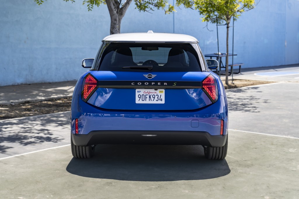 Electric 2024 Mini Cooper S spied testing in LA