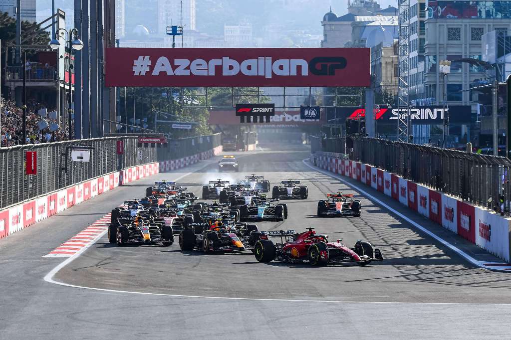 Azerbaijan GP 2023 start