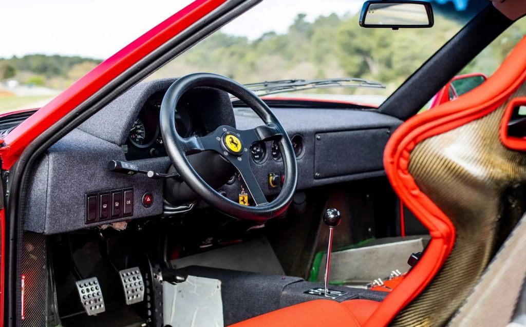 Ex-Alain Prost 1990 Ferrari F40 © Courtesy of RM Sotheby's