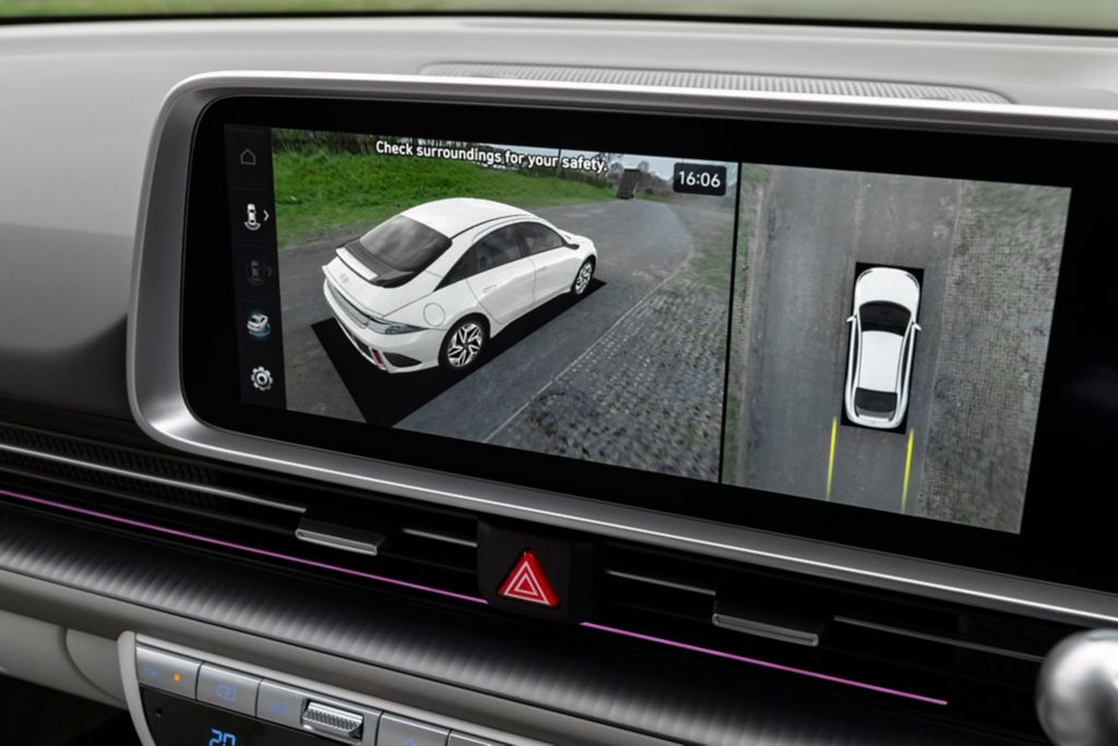 Hyundai Ioniq 6 360 camera display