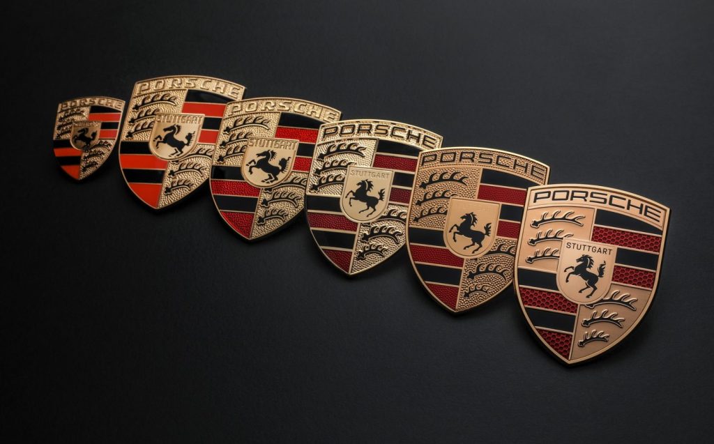 Porsche unveils redesigned crest on its 75 anniversary