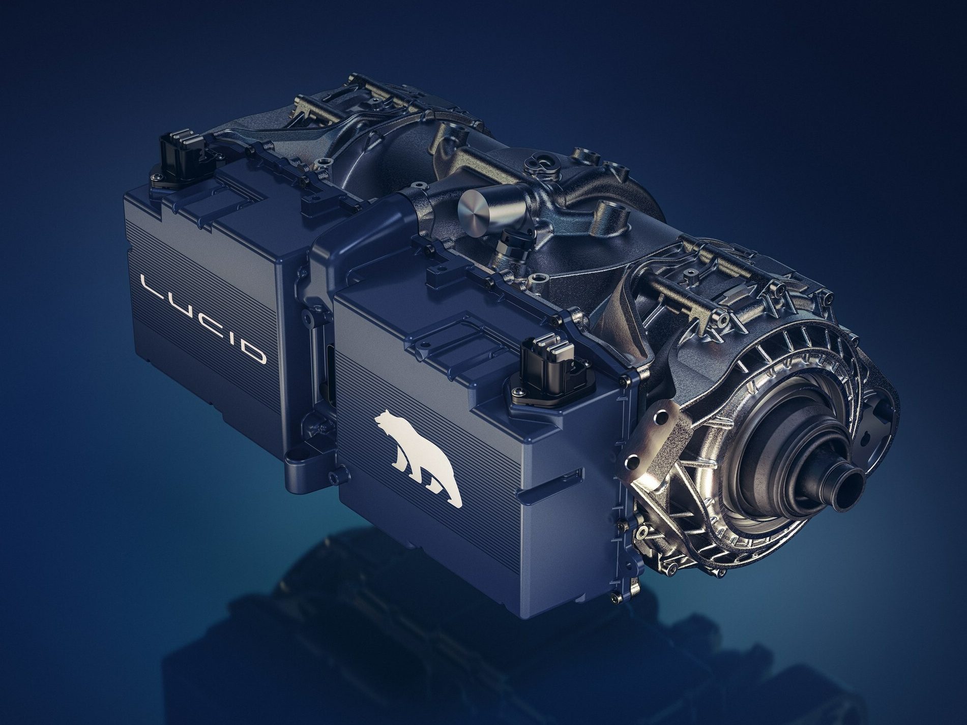 Lucid’s ultra-high performance twin motor drive unit