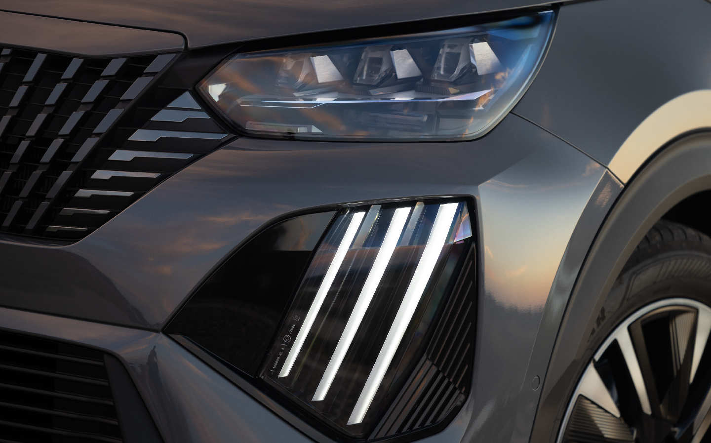 2023 Peugeot e-2008 lighting details