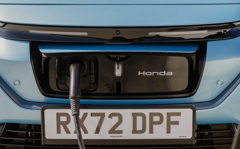 Honda e:Ny1 charging port