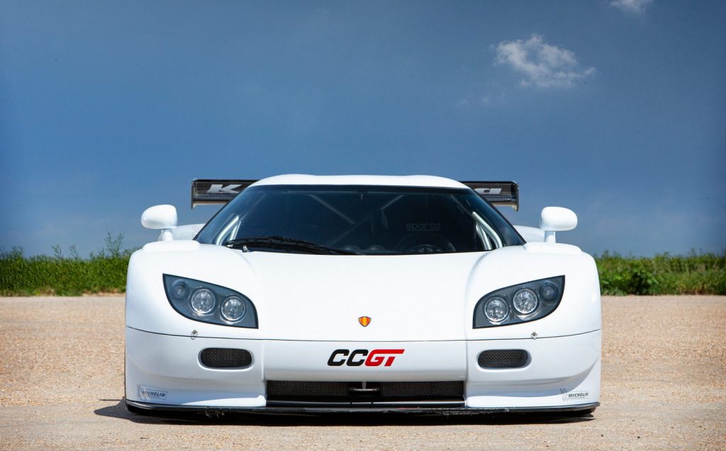 2007 Koenigsegg CCGT GT1 Competition Coupé up for auction at Goodwood Festival of Speed. Image credit: Bonhams|Cars