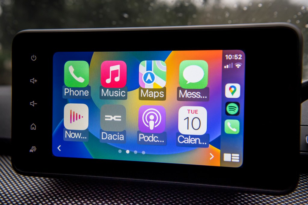 Dacia Jogger Apple carplay