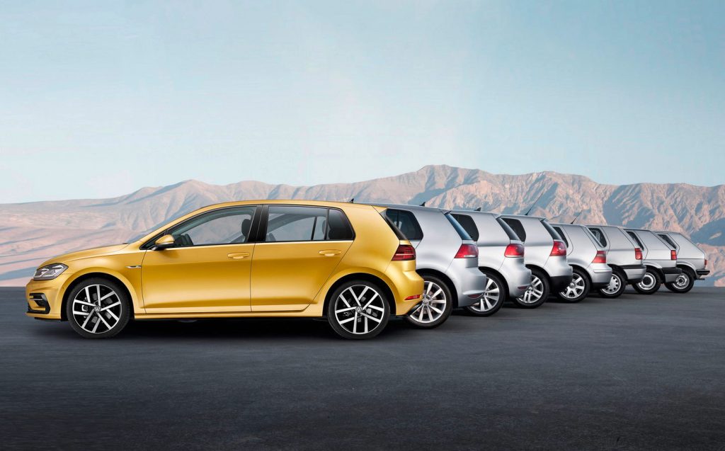 Volkswagen Golf generations