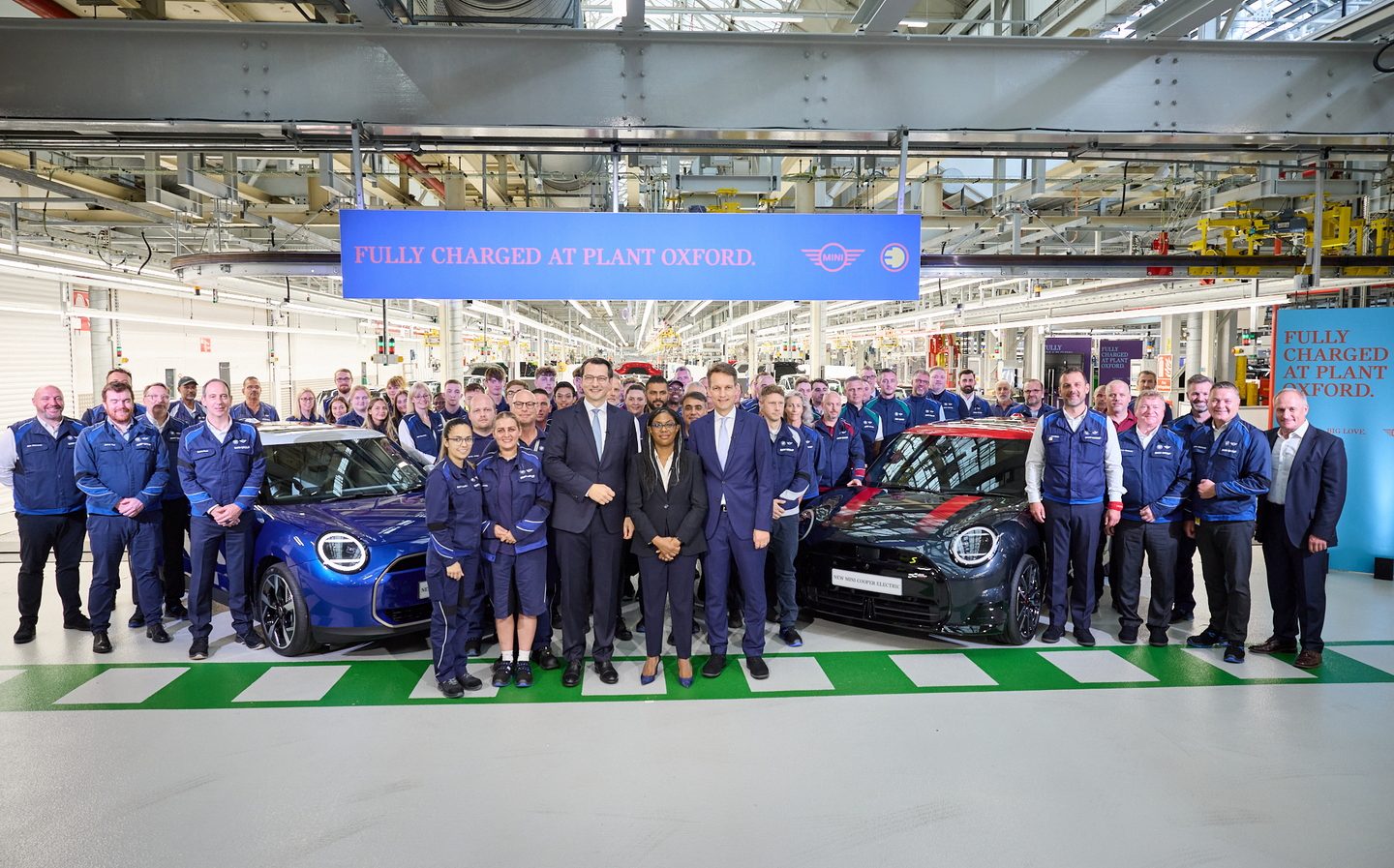 Mini invests £600 million in British factories in Oxford and Swindon in preparation for all-electric future