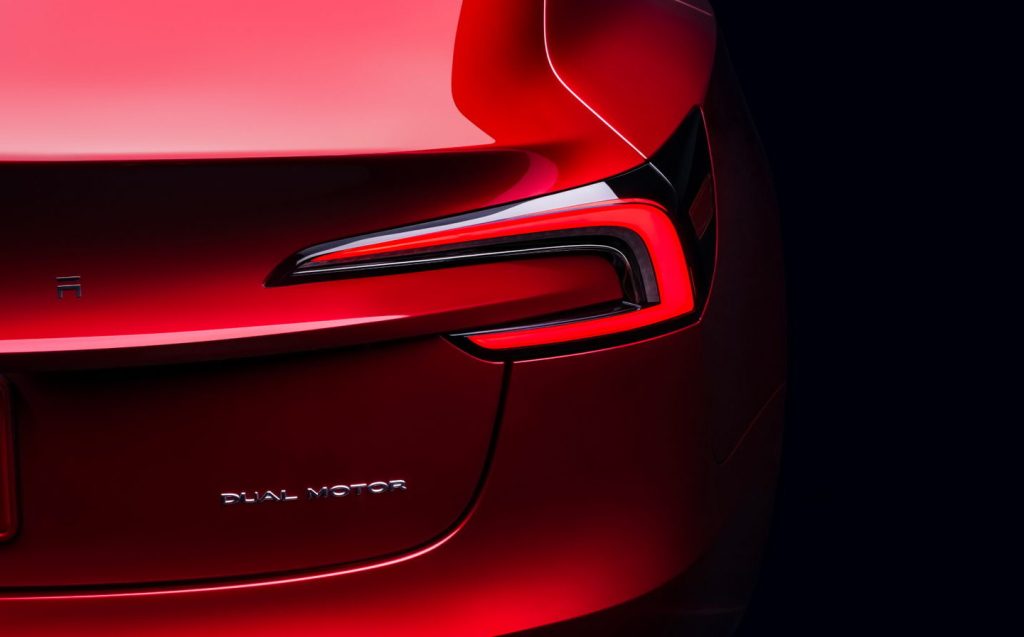 Tesla Model 3 updated for 2024
