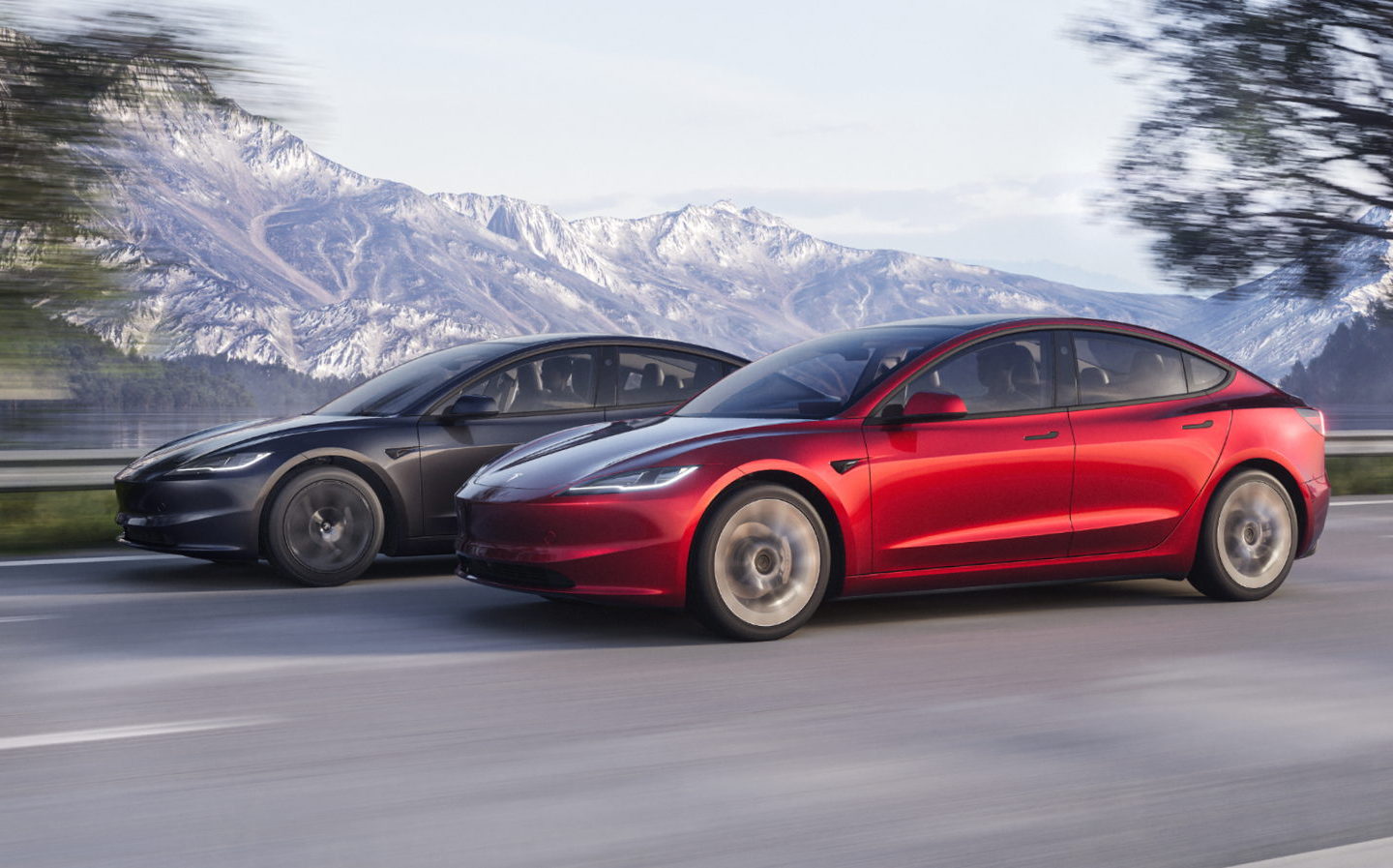 New Tesla Model 3 goes further on a charge, gets higher-quality cabin and  new technology