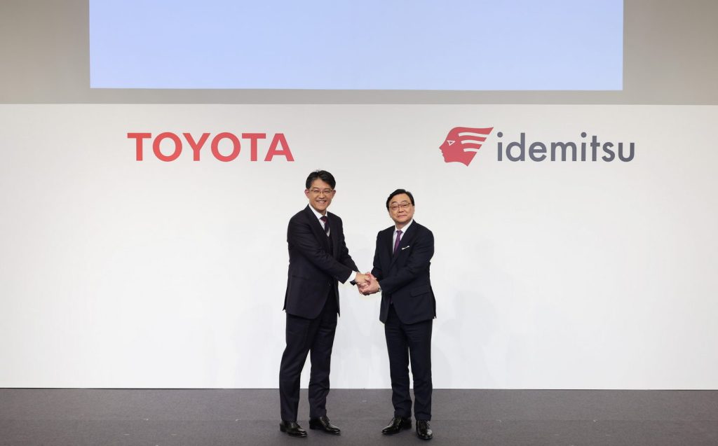 Idemitsu and Toyota Announce Beginning of Cooperation toward Mass Production of All-Solid-State Batteries for BEVs