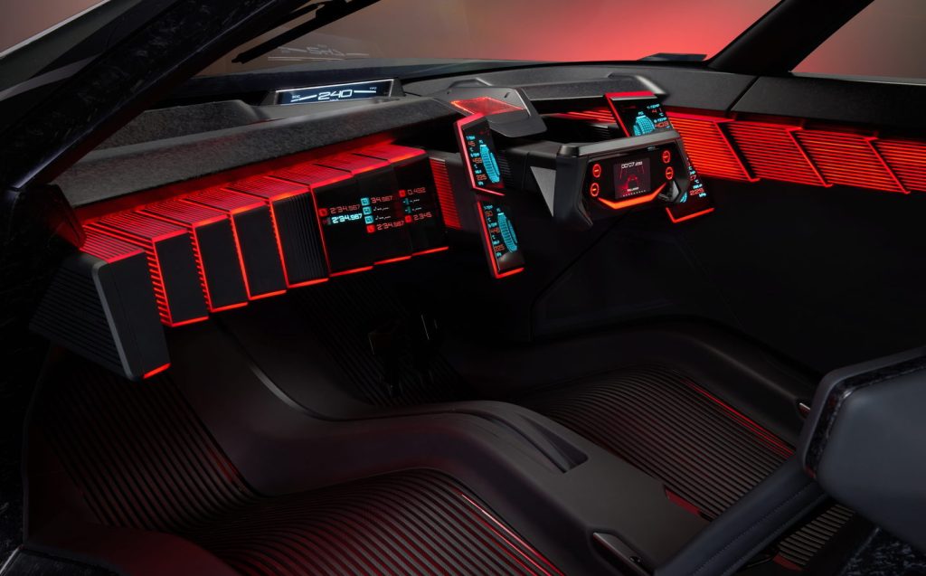 Nissan Hyper Force concept interior