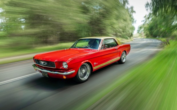 Alan Mann Racing (AMR) ePower Mustang electric restomod